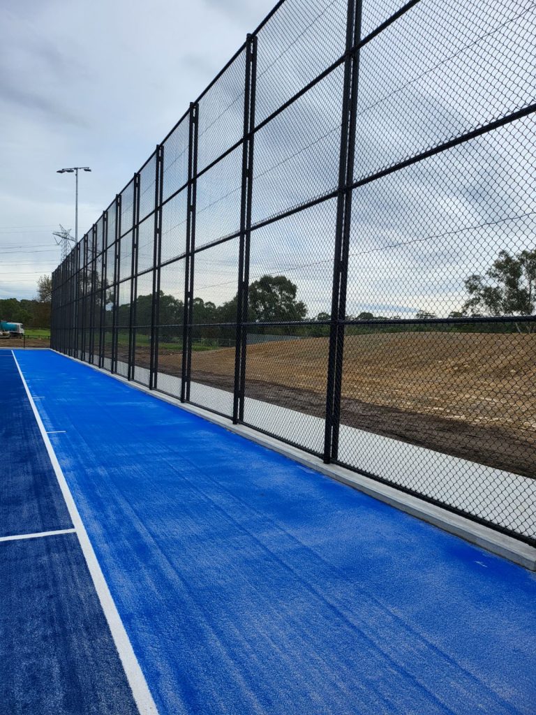  melborne tennis court fencing